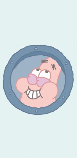 [2436x1125]海绵宝宝 派大星 动画 可爱 苹果手机动漫壁纸图片