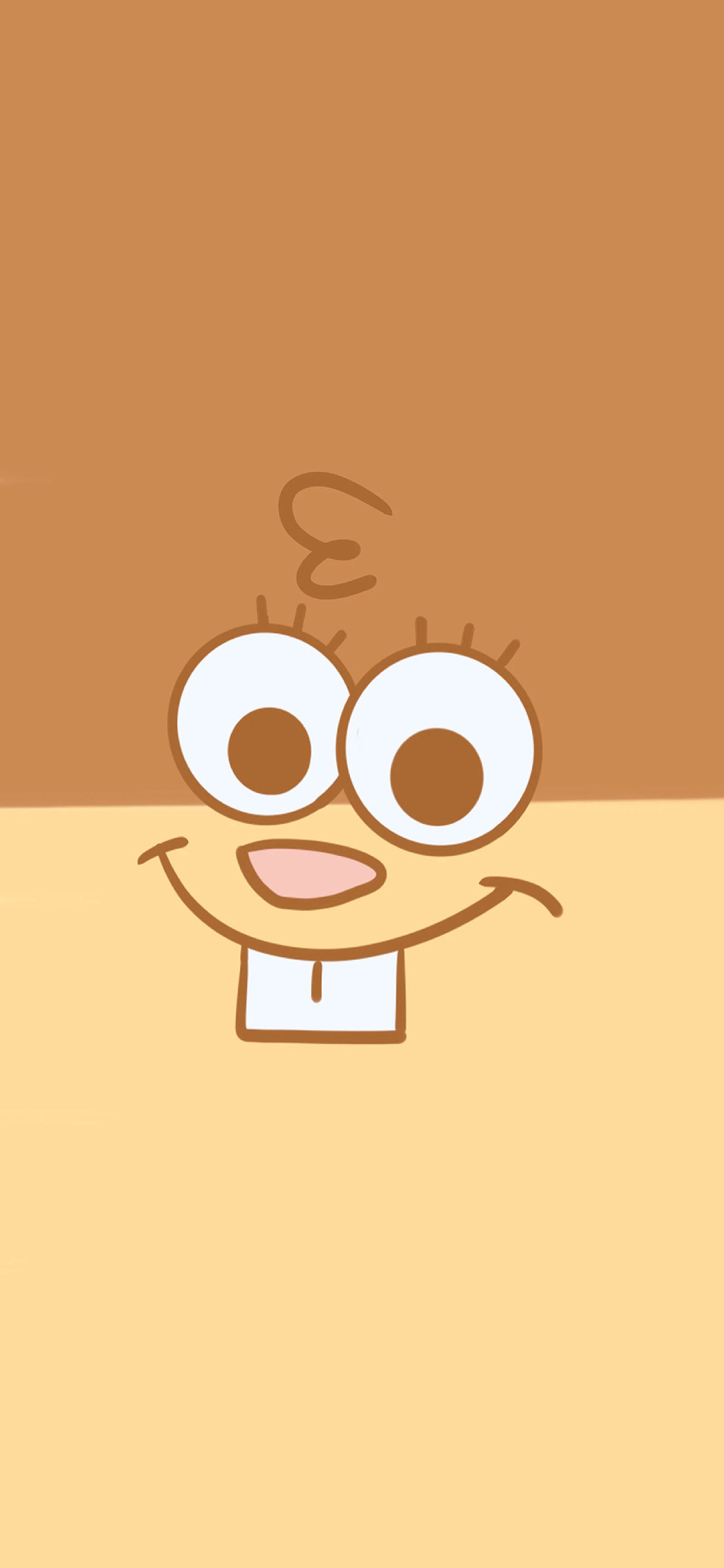 [2436×1125]海绵宝宝 苏珊 松鼠 动画 苹果手机动漫壁纸图片