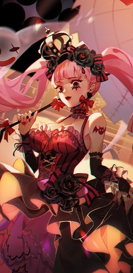 [2436x1125]海贼王 幽灵公主 佩罗娜 苹果手机动漫壁纸图片