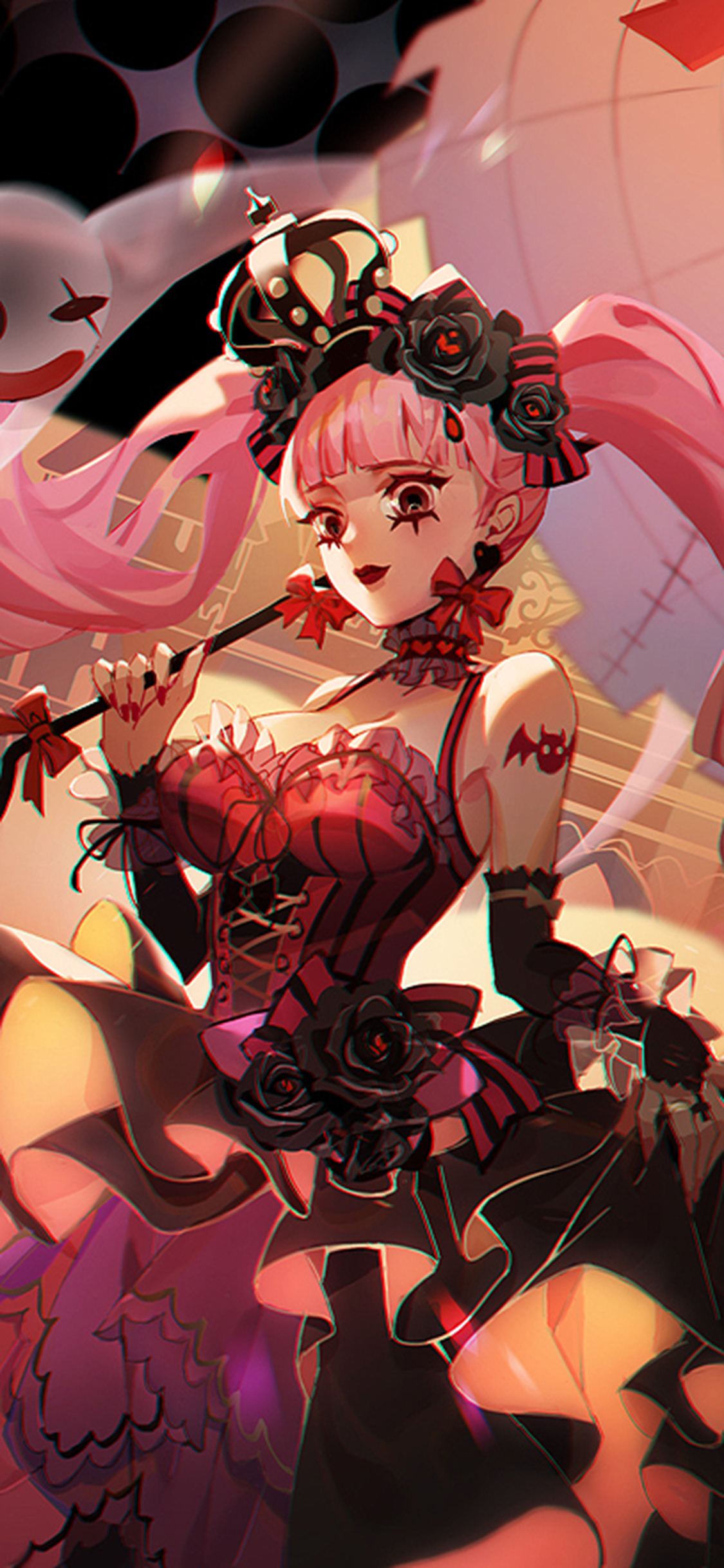 [2436×1125]海贼王 幽灵公主 佩罗娜 苹果手机动漫壁纸图片