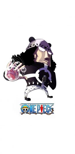 [2436x1125]海贼王 王下七武海 暴君熊 苹果手机动漫壁纸图片