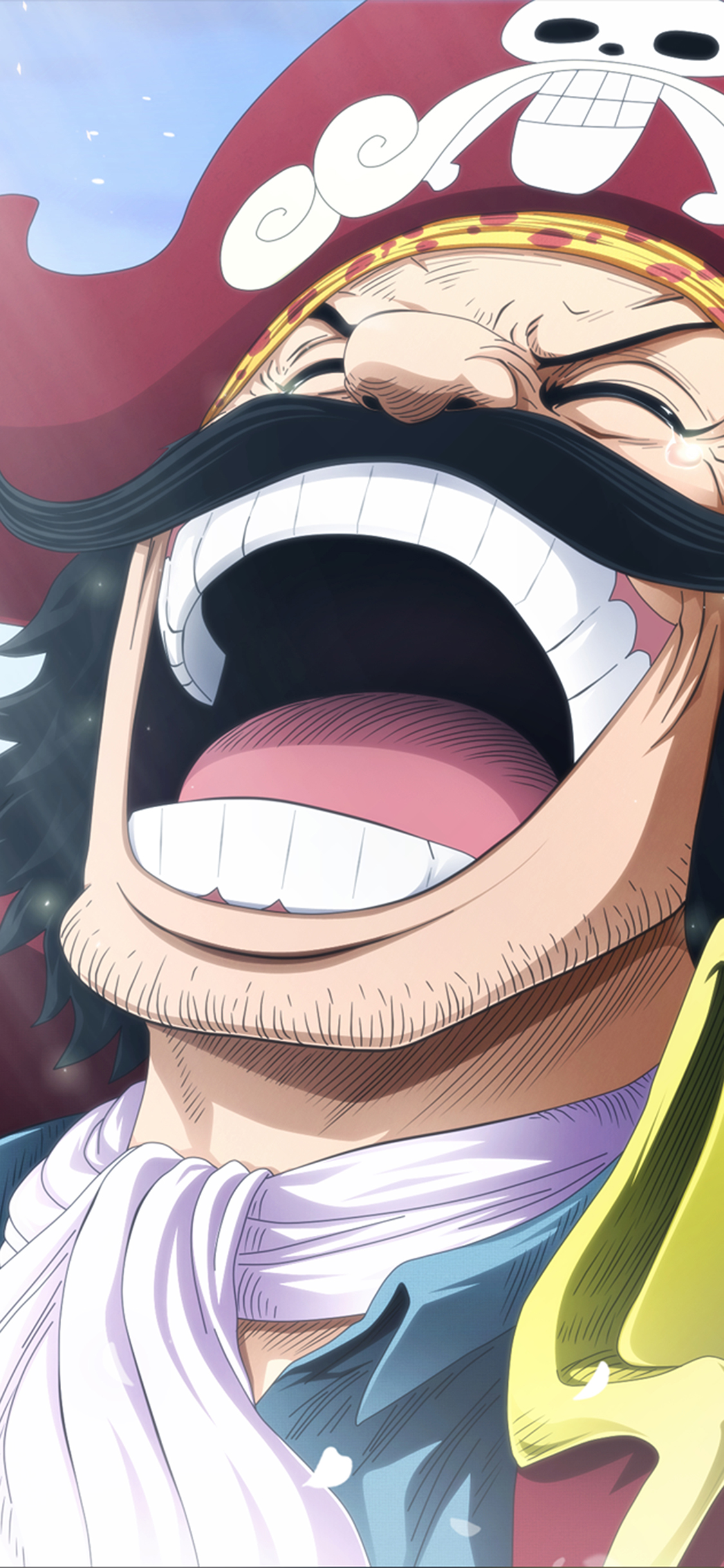 [2436×1125]海贼王 罗杰 日本 动画 苹果手机动漫壁纸图片