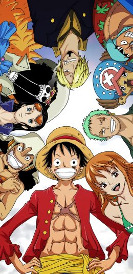 [2436x1125]海贼王 路飞 合照 乔巴 日本 漫画 苹果手机动漫壁纸图片