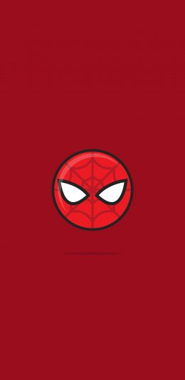 [2436x1125]漫威 蜘蛛侠 超级英雄 Q版 头像 苹果手机动漫壁纸图片