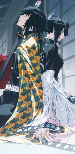 [2436x1125]漫画 日系 二次元 男子 苹果手机动漫壁纸图片