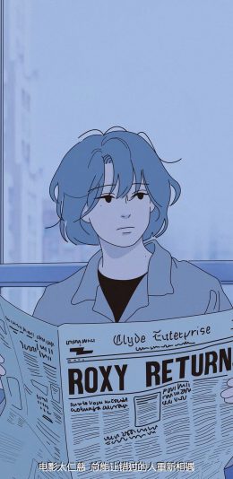 [2436x1125]漫画 迷失东京 电影太仁慈 苹果手机动漫壁纸图片