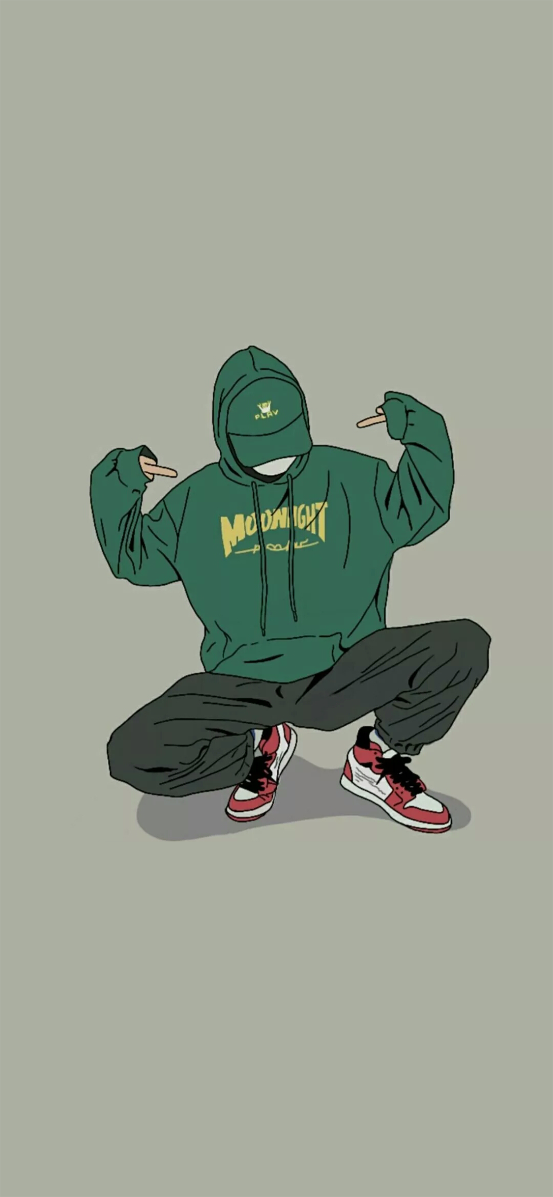 [2436×1125]潮图 男孩 时尚 打扮 苹果手机动漫壁纸图片