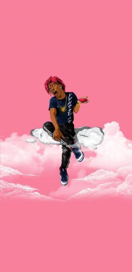 [2436x1125]潮图 黑人 脏辫 时尚 苹果手机动漫壁纸图片