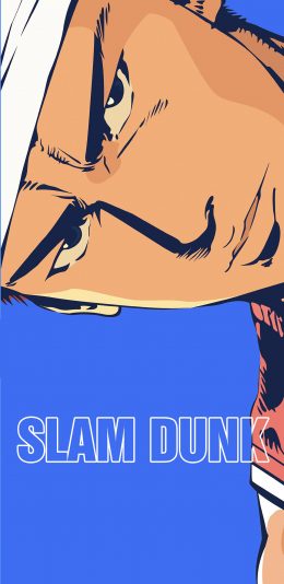 [2436x1125]灌篮高手 樱木花道 漫画 SLAM DUNK 苹果手机动漫壁纸图片