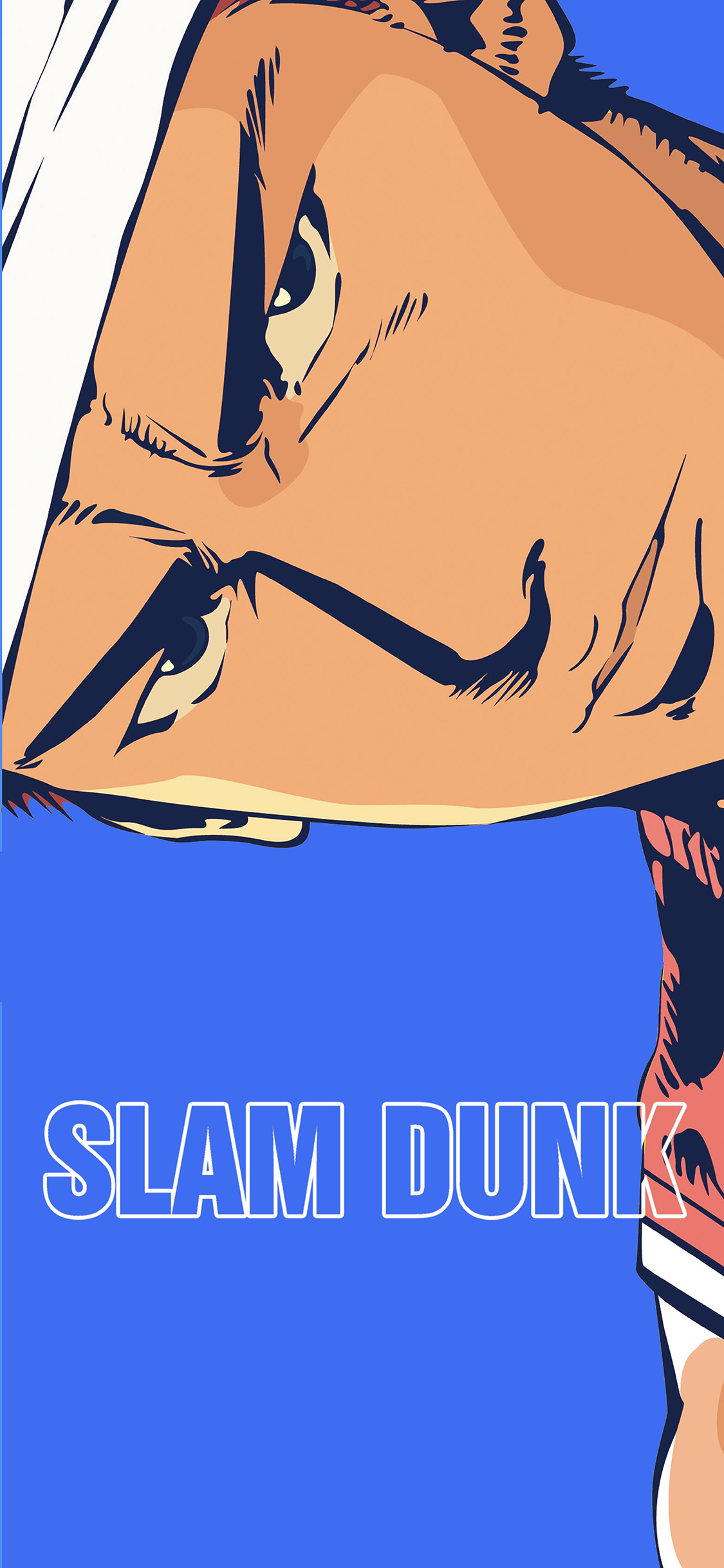 [2436×1125]灌篮高手 樱木花道 漫画 SLAM DUNK 苹果手机动漫壁纸图片