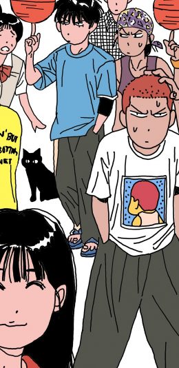 [2436x1125]灌篮高手 流川枫 日本 漫画 苹果手机动漫壁纸图片