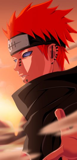 [2436x1125]火影忍者 日本 漫画 晓组织 佩恩 苹果手机动漫壁纸图片