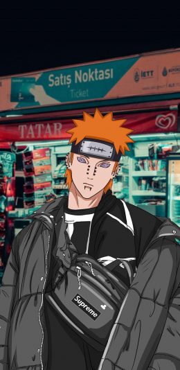 [2436x1125]火影忍者 日本 漫画 潮服 潮流 潮牌 苹果手机动漫壁纸图片