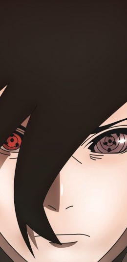 [2436x1125]火影忍者 漫画 日本 写轮眼 苹果手机动漫壁纸图片