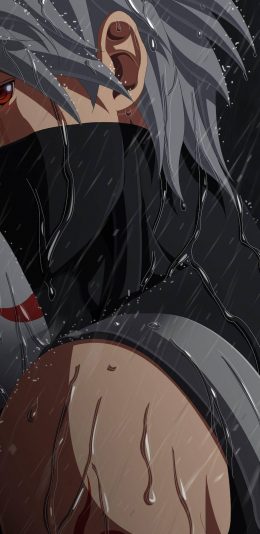 [2436x1125]火影忍者 雨水 日本 漫画 苹果手机动漫壁纸图片