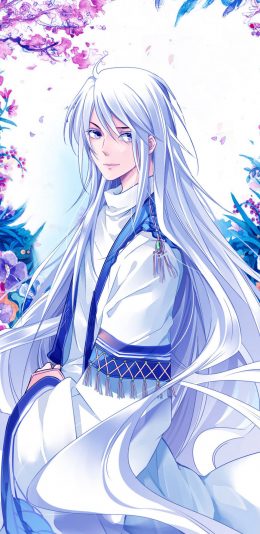 [2436x1125]灵契 漫画 二次元 端木熙 苹果手机动漫壁纸图片