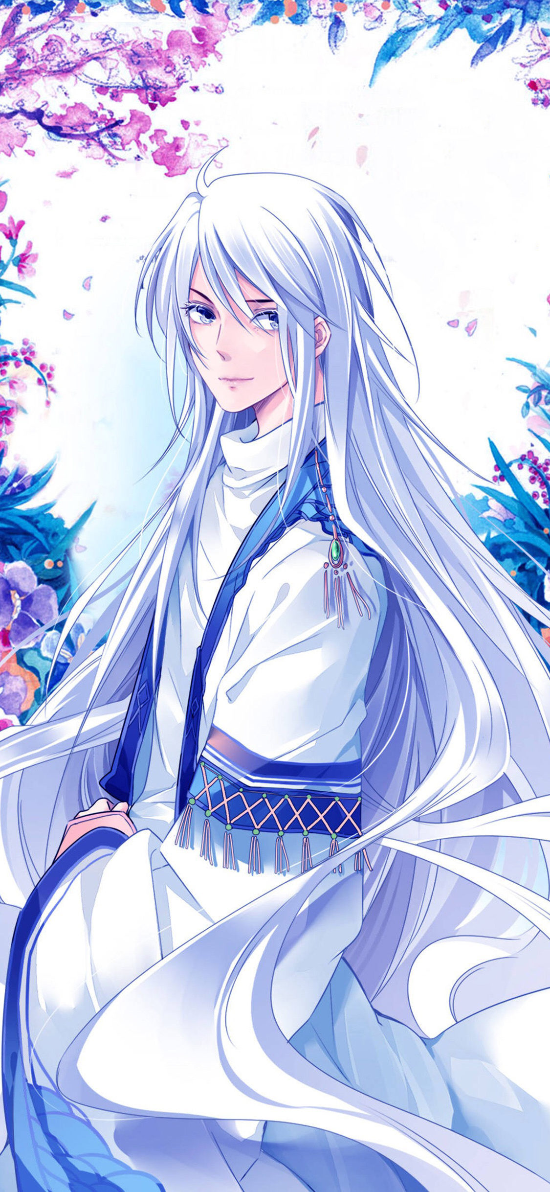 [2436×1125]灵契 漫画 二次元 端木熙 苹果手机动漫壁纸图片