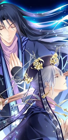 [2436x1125]灵契 漫画 二次元 端木熙 杨敬华 阳冥司 苹果手机动漫壁纸图片