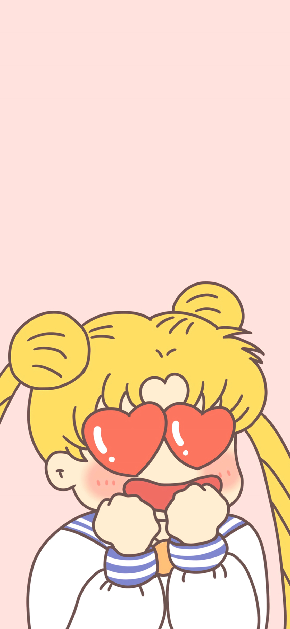 [2436×1125]爱心 美少女战士 动画 苹果手机动漫壁纸图片