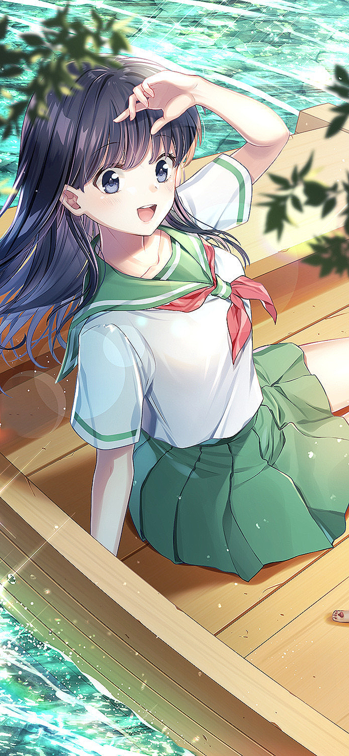 [2436×1125]犬夜叉 阿离 动画 日漫 苹果手机动漫壁纸图片