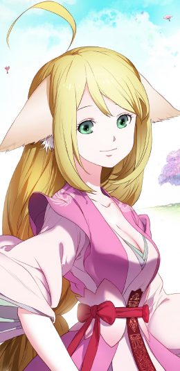 [2436x1125]狐妖小红娘 漫画 二次元 苹果手机动漫壁纸图片