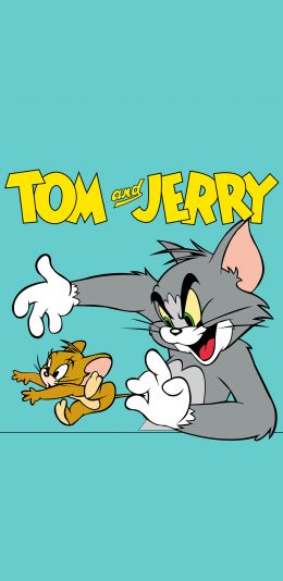 [2436x1125]猫和老鼠 TOM and JERRY 动画 卡通 汤姆猫 苹果手机动漫壁纸图片