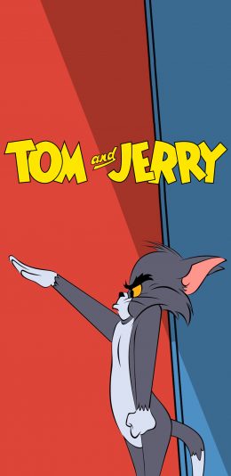 [2436x1125]猫和老鼠 TOM and JERRY 汤姆猫 动画 卡通 苹果手机动漫壁纸图片