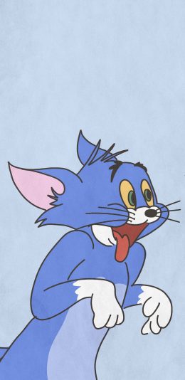 [2436x1125]猫和老鼠 动画 汤姆 猫 苹果手机动漫壁纸图片