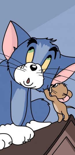 [2436x1125]猫和老鼠 杰瑞鼠 汤姆猫 动画 苹果手机动漫壁纸图片