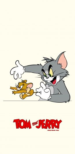 [2436x1125]猫和老鼠 漫画 动画 汤姆猫 杰瑞 苹果手机动漫壁纸图片