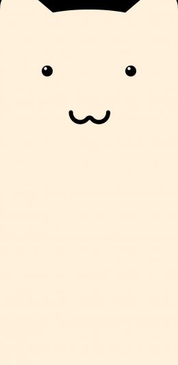 [2436x1125]猫咪 可爱 卡通 苹果手机动漫壁纸图片