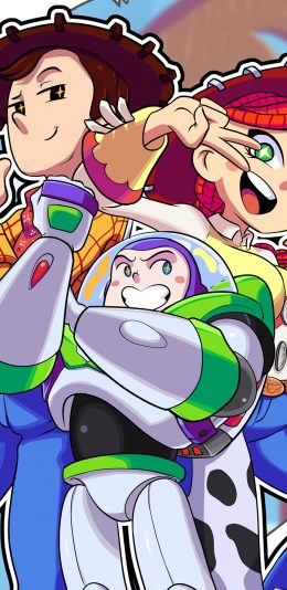 [2436x1125]玩具总动员 电影 迪士尼 动画片 苹果手机动漫壁纸图片