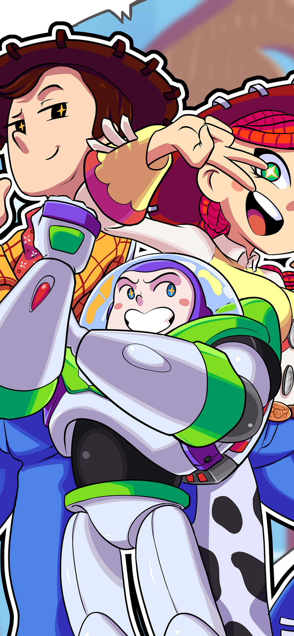 [2436×1125]玩具总动员 电影 迪士尼 动画片 苹果手机动漫壁纸图片