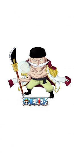 [2436x1125]白胡子 海贼王 四皇 爱德华 苹果手机动漫壁纸图片