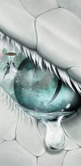 [2436x1125]白蛇 缘起 动画 国产 海报 眼泪 苹果手机动漫壁纸图片