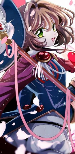 [2436x1125]百变小樱 魔卡少女樱 漫画 苹果手机动漫壁纸图片