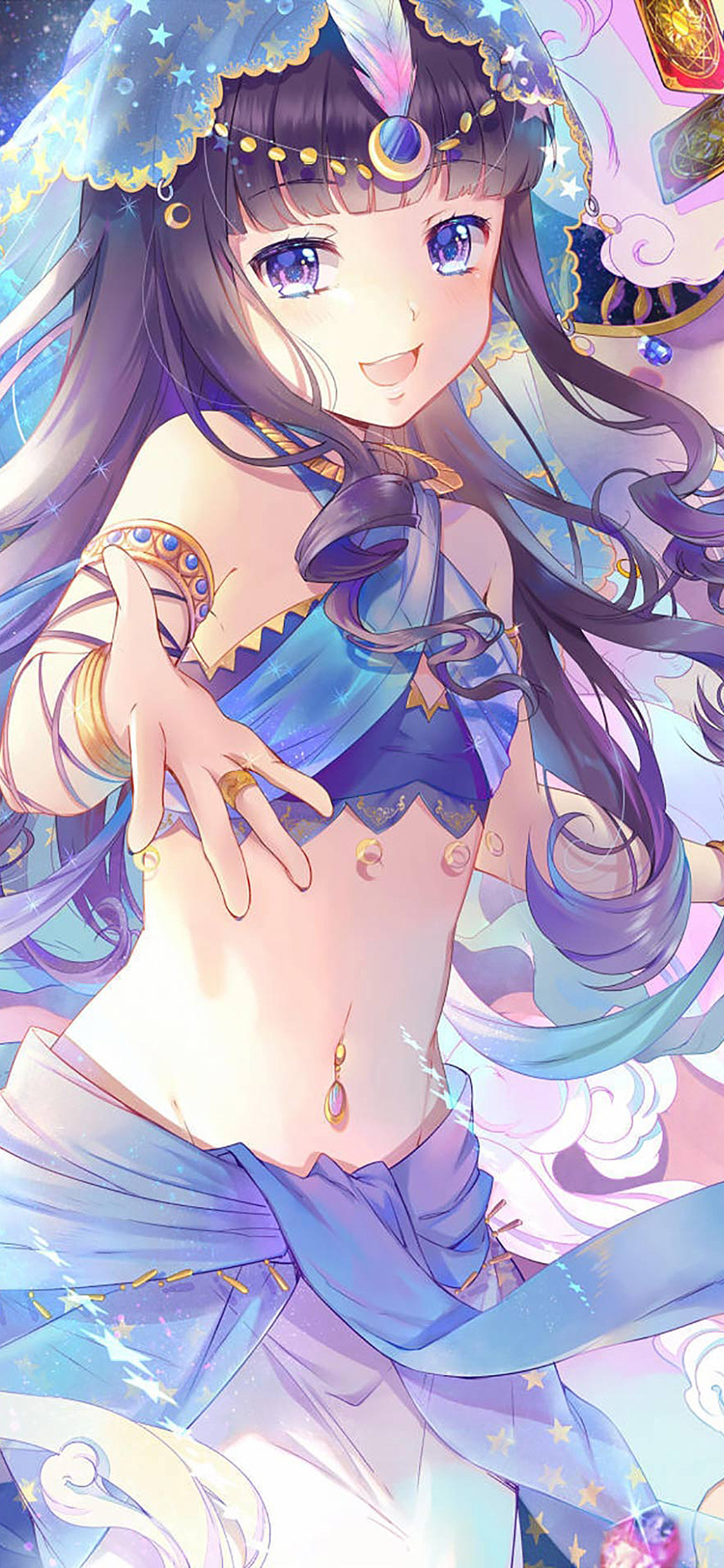 [2436×1125]百变小樱 魔卡少女樱 知世 苹果手机动漫壁纸图片