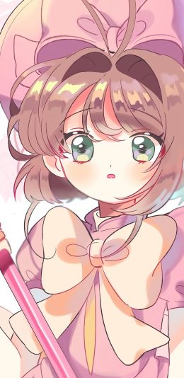 [2436x1125]百变小樱 魔法库洛牌 日漫 动画 苹果手机动漫壁纸图片