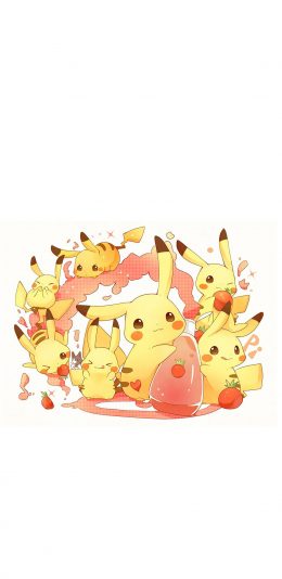 [2436x1125]皮卡丘 口袋妖精 神奇宝贝 可爱 苹果手机动漫壁纸图片