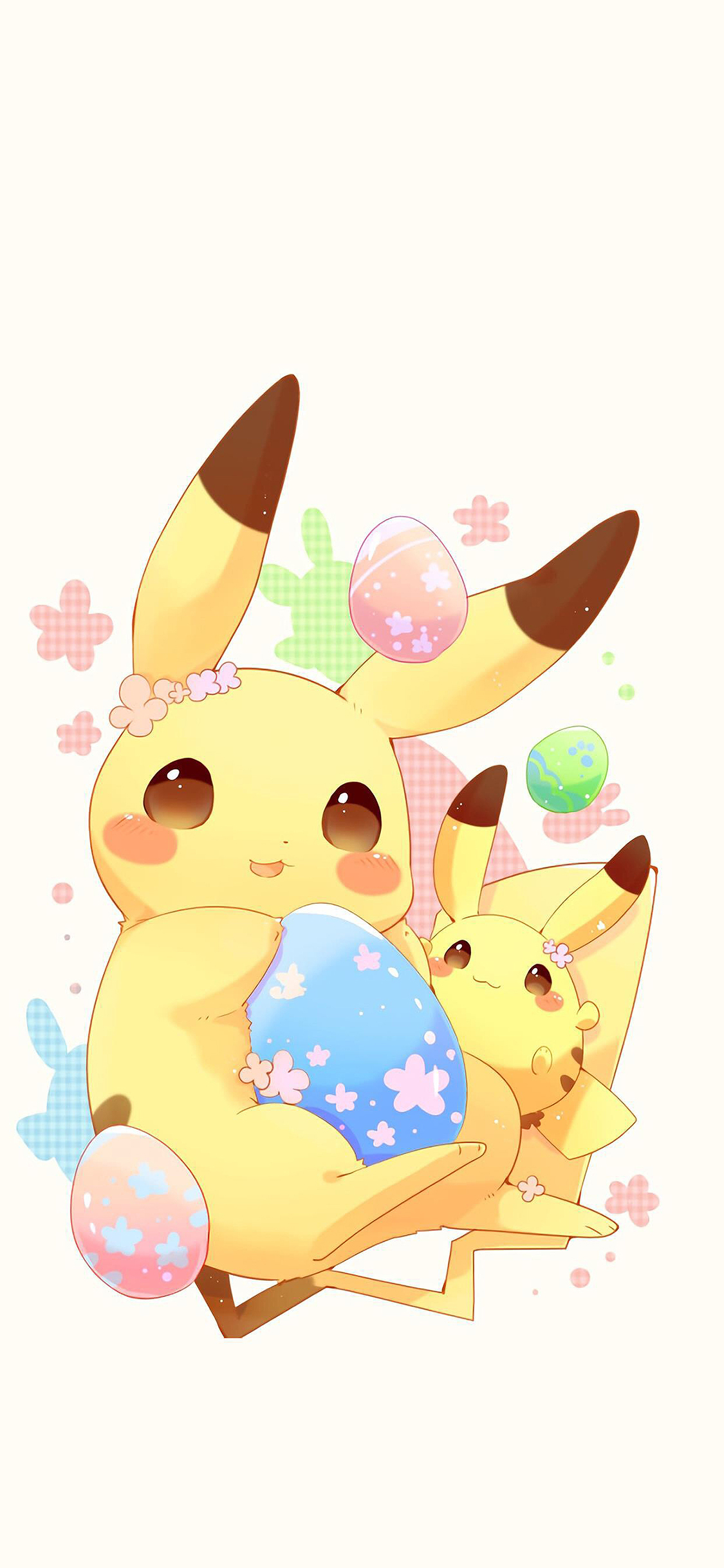 [2436×1125]皮卡丘 宠物小精灵 神奇宝贝 可爱 苹果手机动漫壁纸图片