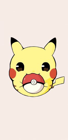 [2436x1125]皮卡丘 萌 可爱 苹果手机动漫壁纸图片