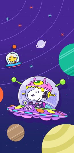 [2436x1125]皮卡丘 飞行 宇宙 动画 苹果手机动漫壁纸图片