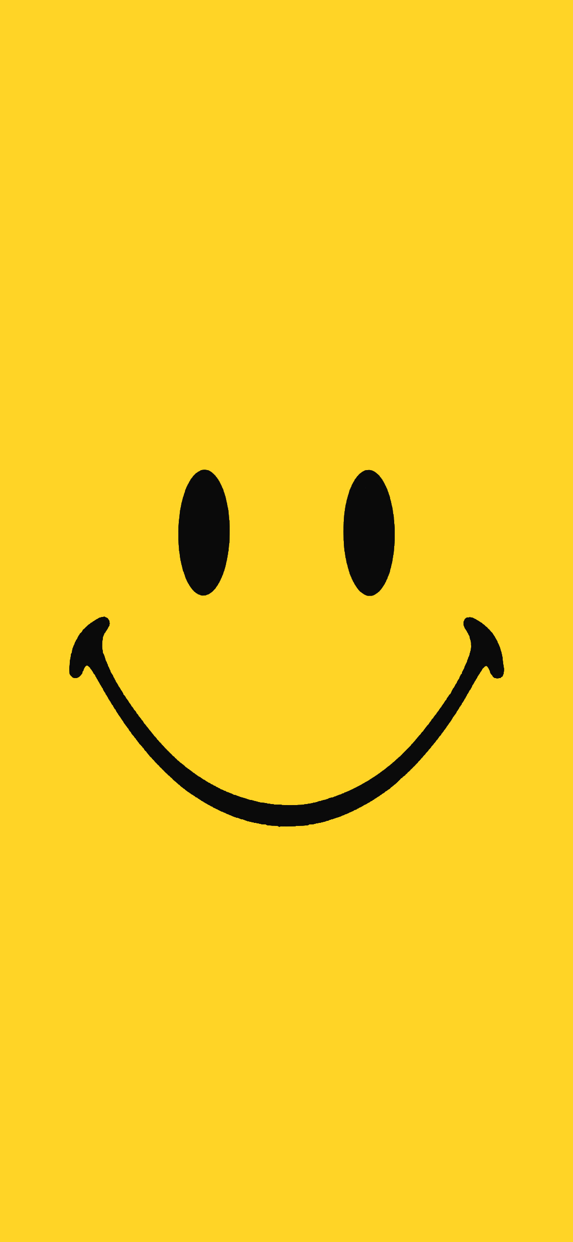 [2436×1125]笑脸 CHINATOWN MARKET 黄色 表情 品牌 苹果手机动漫壁纸图片