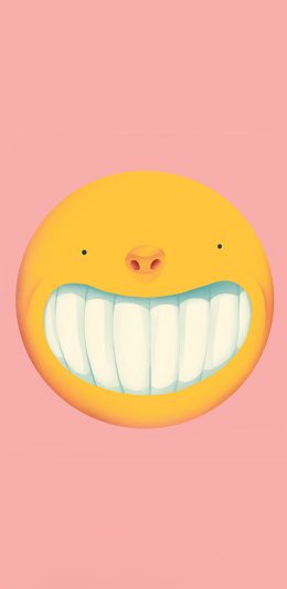 [2436x1125]笑脸 动漫 卡通 创意 苹果手机动漫壁纸图片