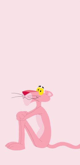 [2436x1125]粉色 粉红豹 顽皮豹 动画 卡通 苹果手机动漫壁纸图片