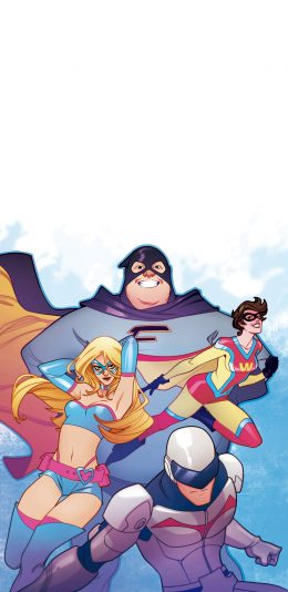 [2436x1125]组合 超人 英雄 动漫 苹果手机动漫壁纸图片