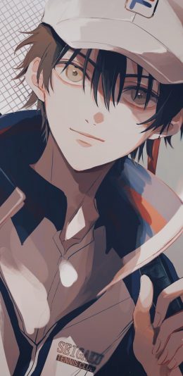 [2436x1125]网球王子 越前龙马 日漫 苹果手机动漫壁纸图片