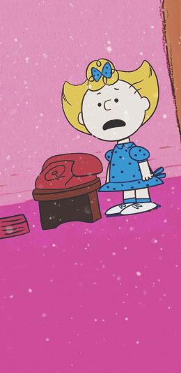 [2436x1125]美国 动画 史努比 莎莉·布朗 苹果手机动漫壁纸图片