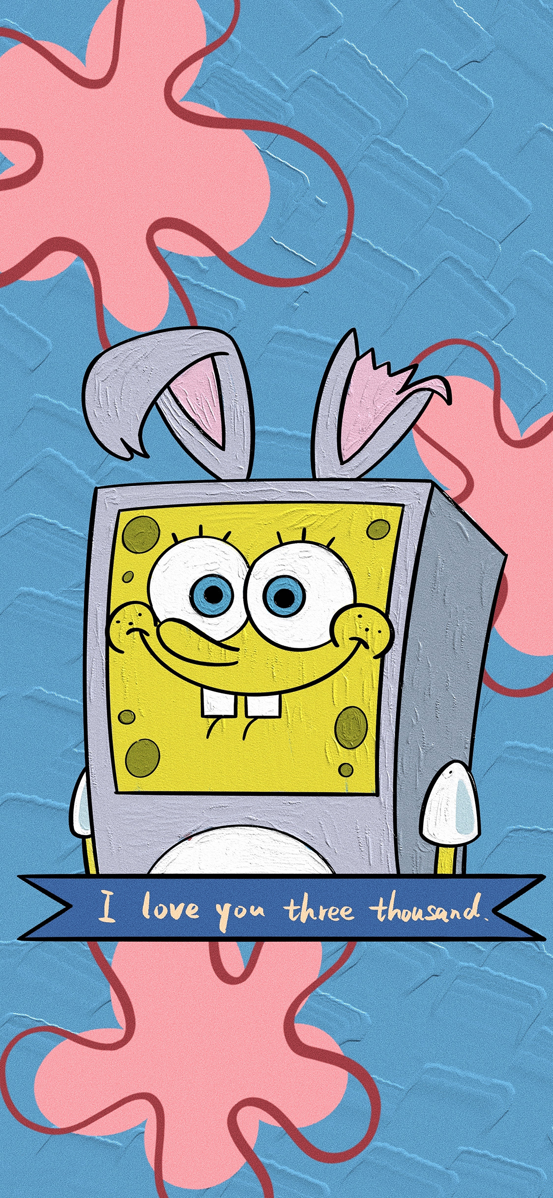 [2436×1125]美国 动画 海绵宝宝 （取自微博：时间偏好） 苹果手机动漫壁纸图片