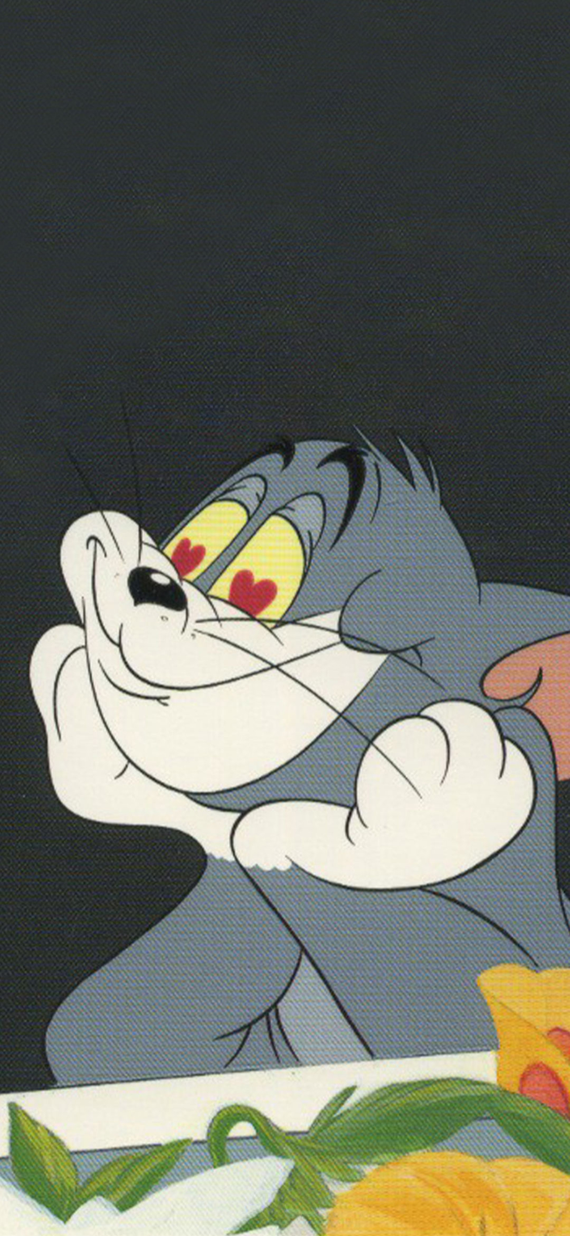 [2436×1125]美国 动画 猫和老鼠 汤姆猫 Tom 苹果手机动漫壁纸图片